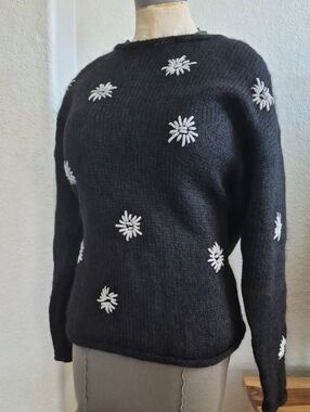 Sostanza 50% Mohair Sweater Sz Medium